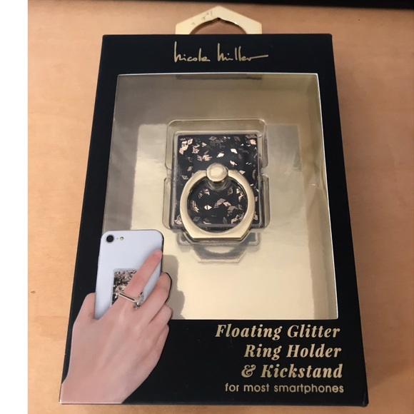 Nicole Miller Accessories - New Nicole Miller Ring Holder &Kickstand for phone